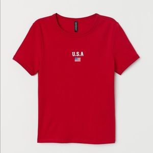 H&m USA tee